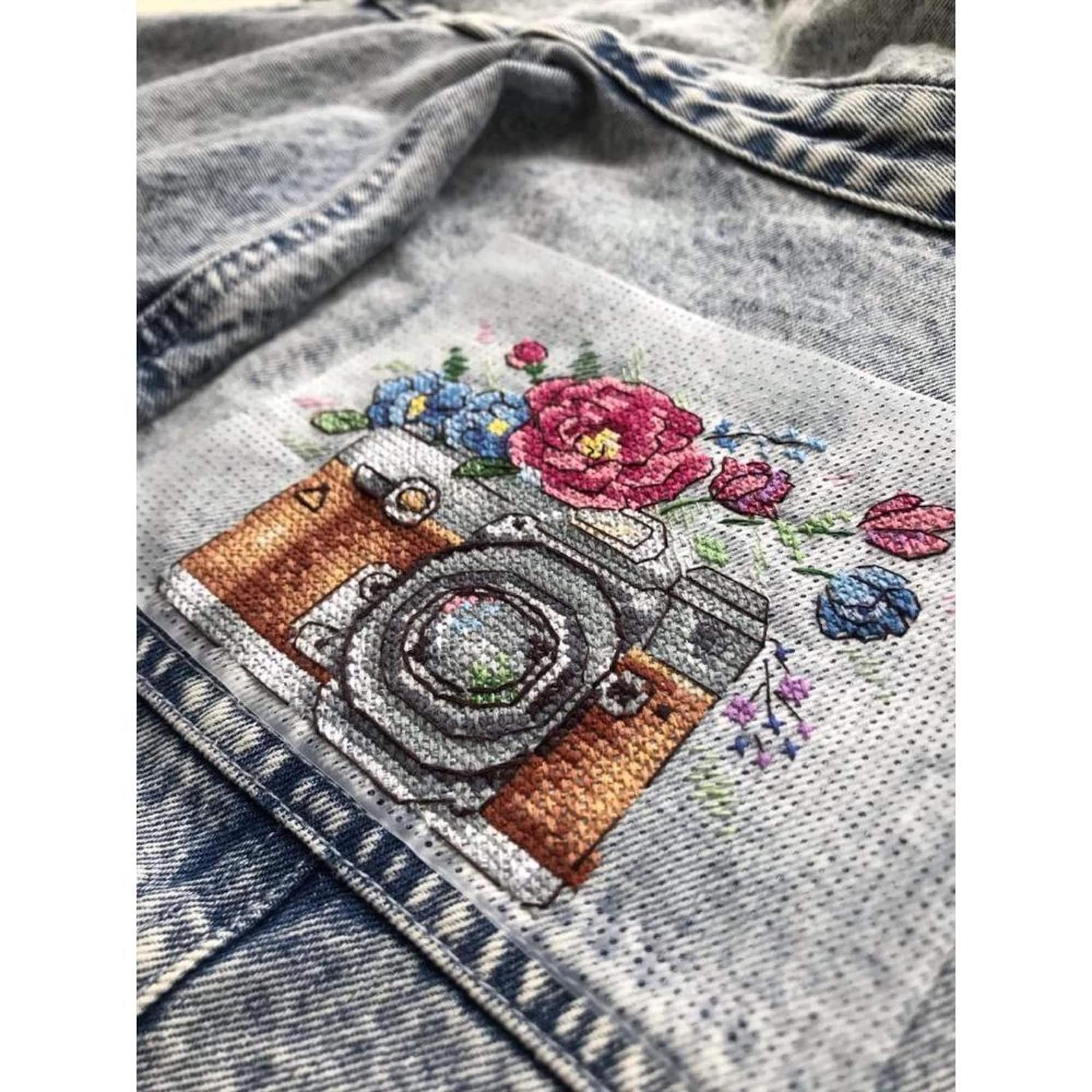 MP Studia Photo Camera Cross Stitch Kit